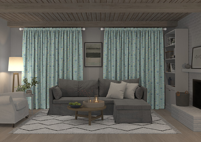 Bergen, Seafoam - Made to Measure Curtains - Image 7